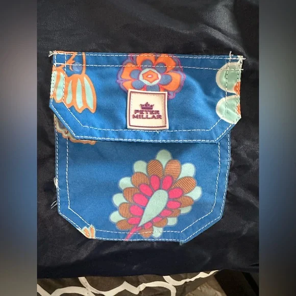 Peter Millar Large Floral Travel or Beach  Tote Bag - Picture 12 of 16